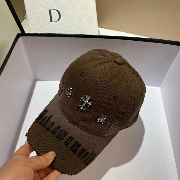 Personalized washed hole duck baseball cap(pic5) Personalized washed hole duck baseball cap