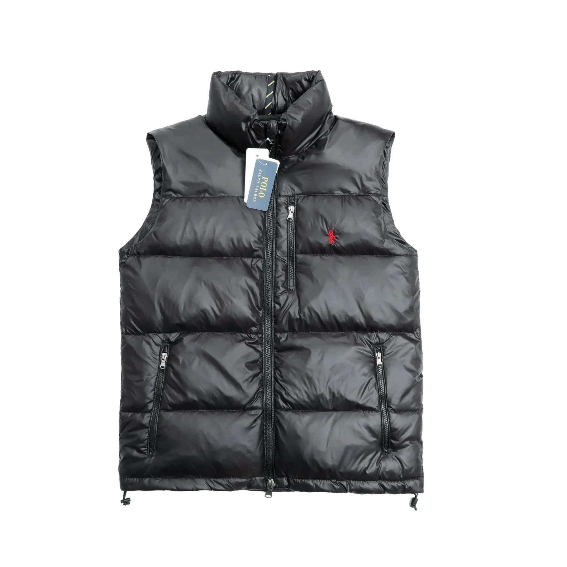 Ralph Lauren 2024ss classic water-proof down vest-original tag washed label