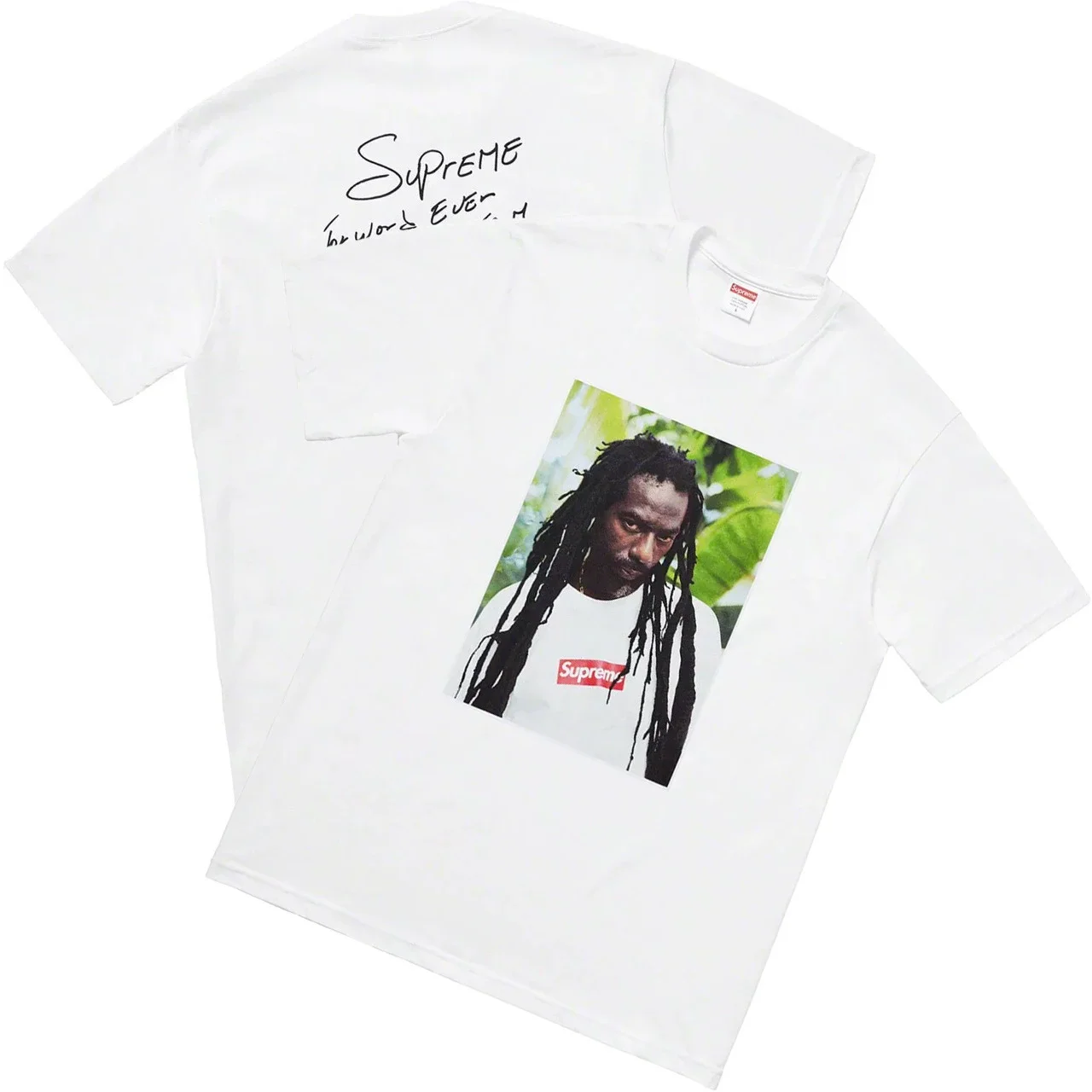 Pure cotton letter short-sleeved tee men's and women's classic printed T-shirts, loose and casual