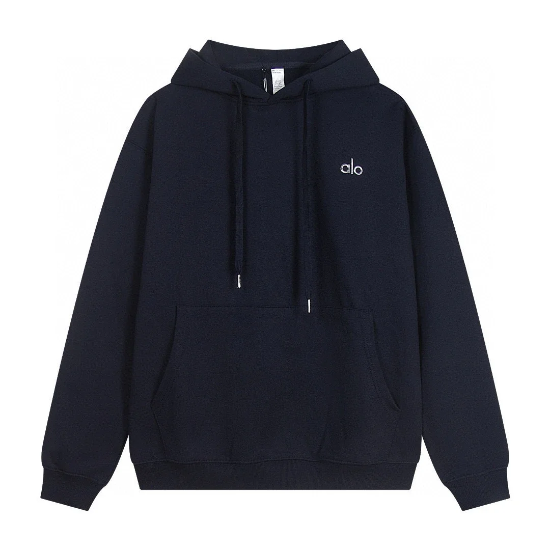 Heavyweight round neck hooded sweatshirt suit loose warm shirt zipper casual jacket for men and women