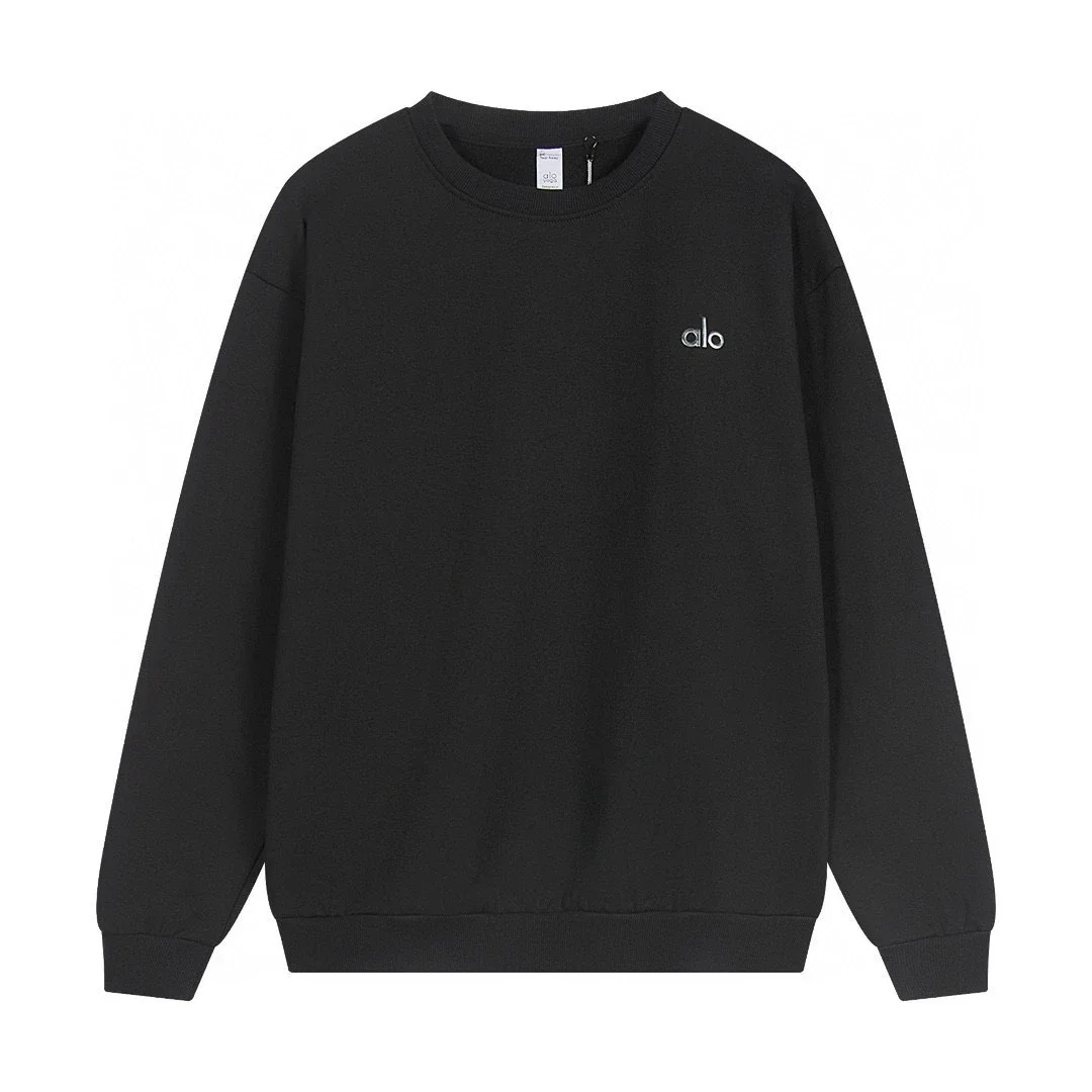Heavyweight round neck hooded sweatshirt suit loose warm shirt zipper casual jacket for men and women