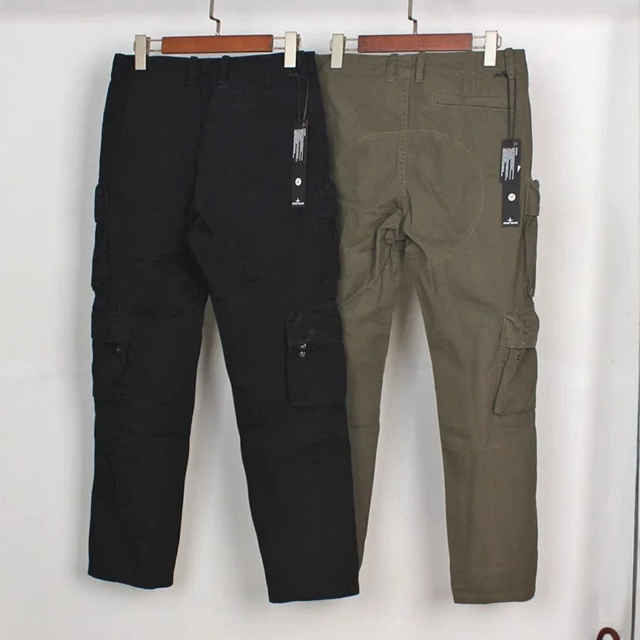 Stone Island STONEISLAGDS four-bag washable functional side-marked casual overalls for men and women for couples