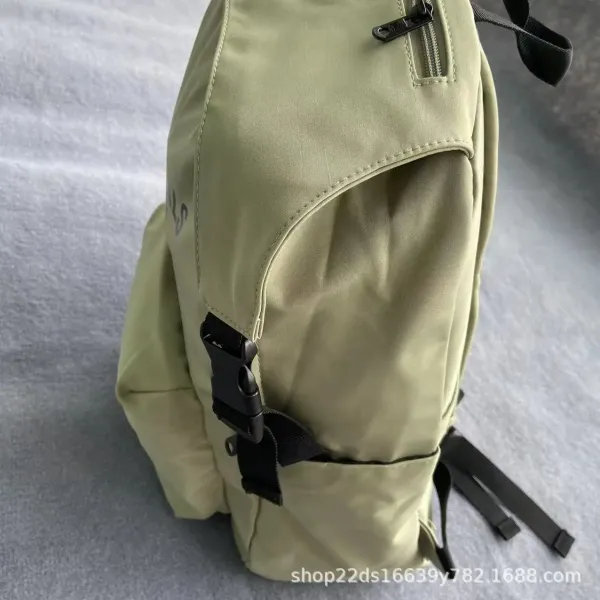 Design 1977 Print Beige Casual Backpack - 20