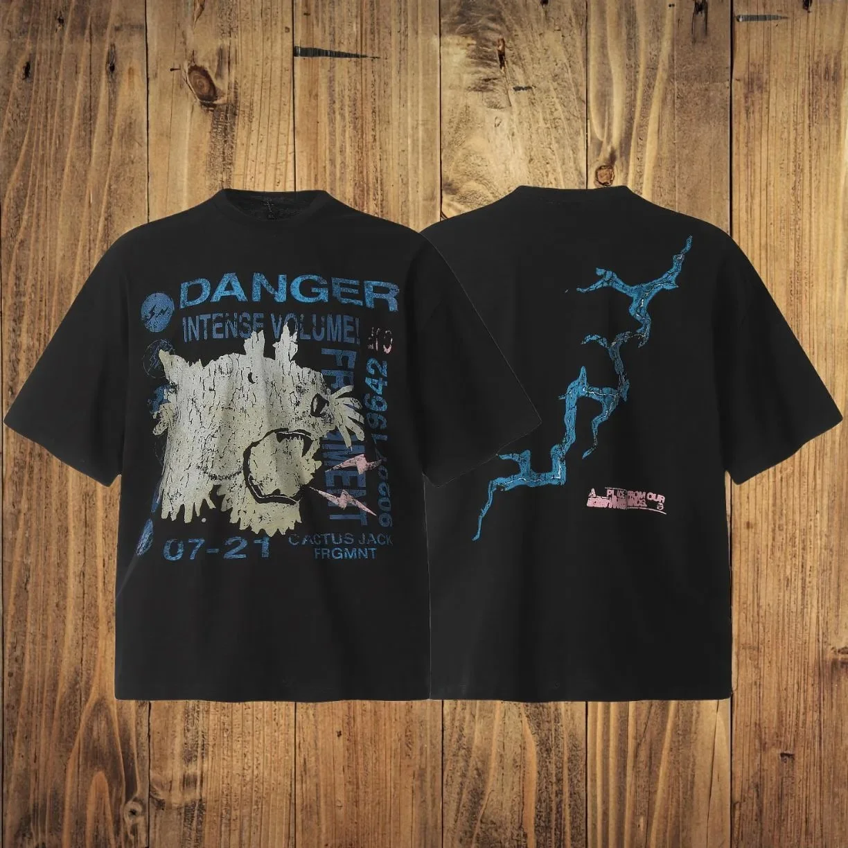 TRAVIS SCOTT American street short-sleeved 24ss new album peripheral VINTAGE niche trendy brand retro T-shirt