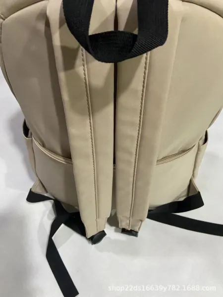 Design 1977 Print Beige Casual Backpack - 13
