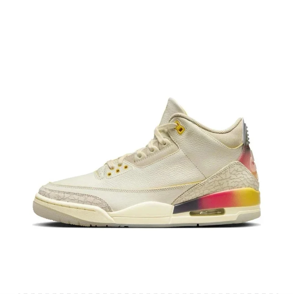 AJ3 mid-range Hiroshi Fujiwara black and white Cardinal white wine red white cement small lightning white blue Wizards Lakers white orange white red small fear cool gray gray blue white brow