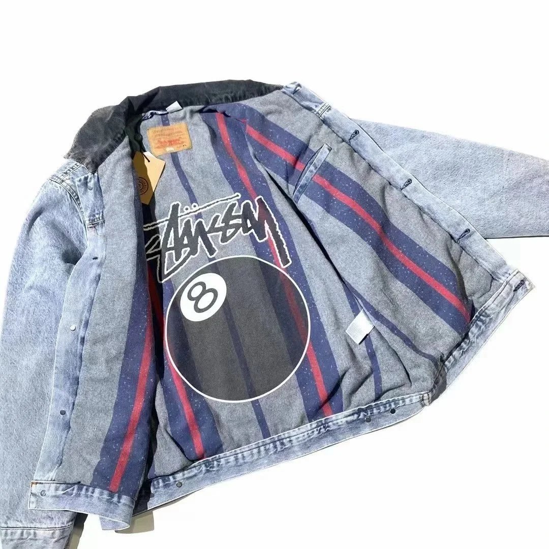 Stussy x Levi's 8-Ball Lined Denim Jacket product photo 3