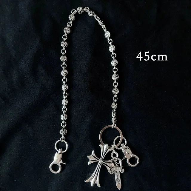 Chrome Hearts Jewelry Cross and dagger pendant trouser chain product detail image 8