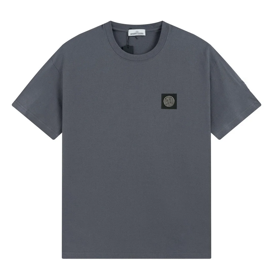 Shitongdao casual short-sleeved T-shirt printed loose round neck same style for men and women