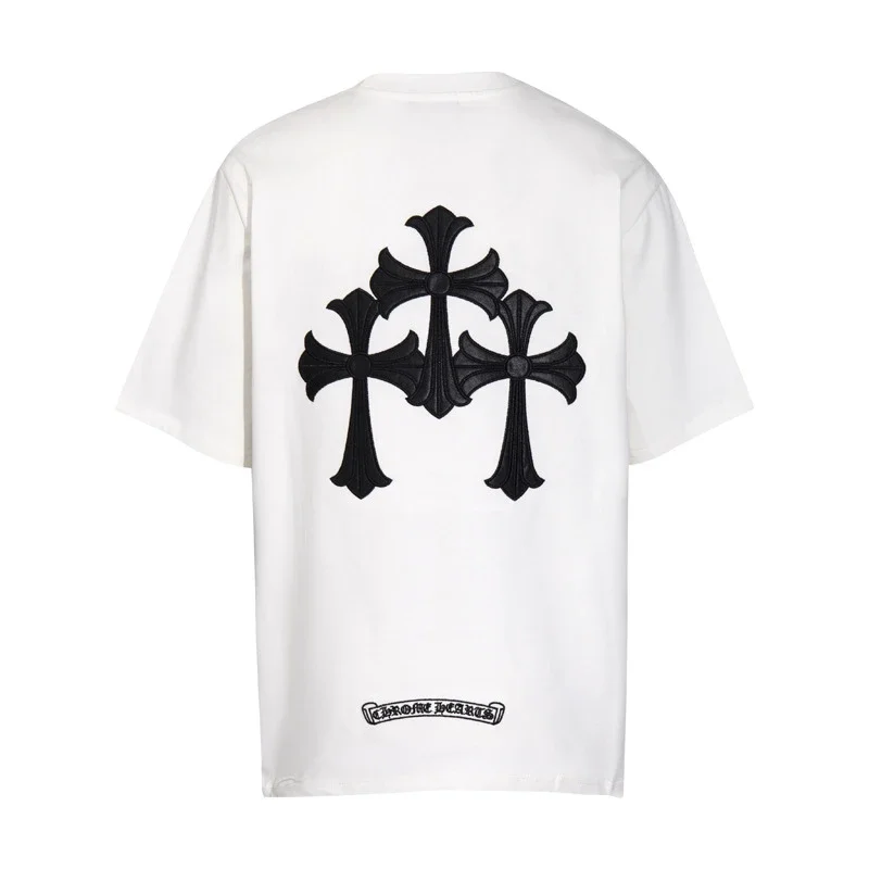 CH summer European and American street hip-hop short-sleeved series for men and women product image