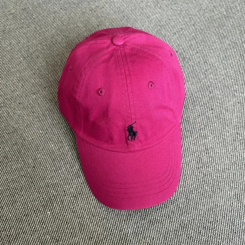 Foreign trade rl raff hat baseball cap men and women peaked cap polo sports pony logo embroidery couple baseball cap