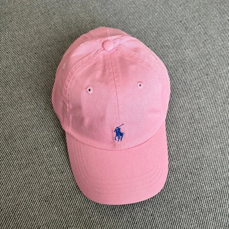 Polo Ralph Lauren Hats Embroidered Pony Baseball Cap — Pink