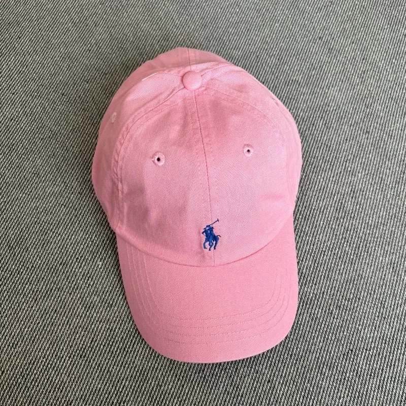 Foreign trade rl raff hat baseball cap men and women peaked cap polo sports pony logo embroidery couple baseball cap
