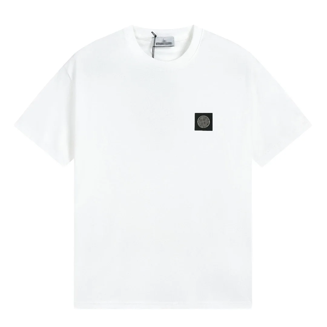 Shitongdao casual short-sleeved T-shirt printed loose round neck same style for men and women