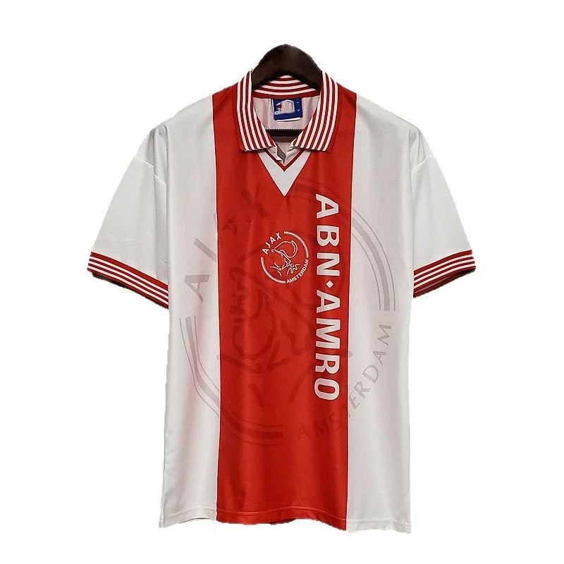 Retro short-sleeved football jerseys Real Madrid, Barcelona, ​​Florence, Arsenal, Manchester City, Inter Milan and River Plate old jerseys