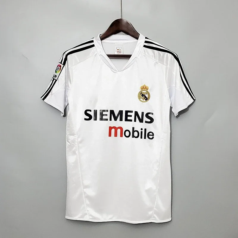 Retro short-sleeved football jerseys Real Madrid, Barcelona, ​​Florence, Arsenal, Manchester City, Inter Milan and River Plate old jerseys