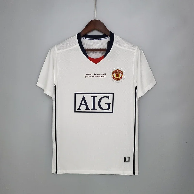 Retro short-sleeved football jerseys Real Madrid, Barcelona, ​​Florence, Arsenal, Manchester City, Inter Milan and River Plate old jerseys