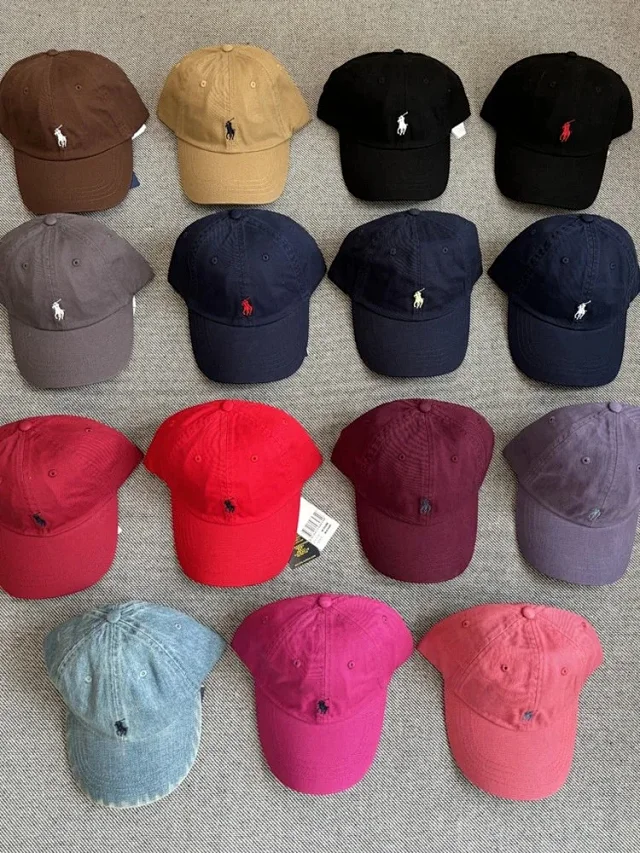 Polo Ralph Lauren Hats Embroidered Pony Baseball Cap product detail image 1