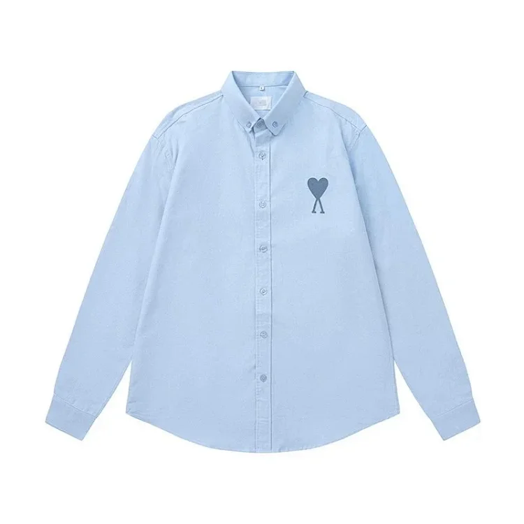 Love embroidered cotton shirt for men and women(pic16) Love embroidered cotton shirt for men and women