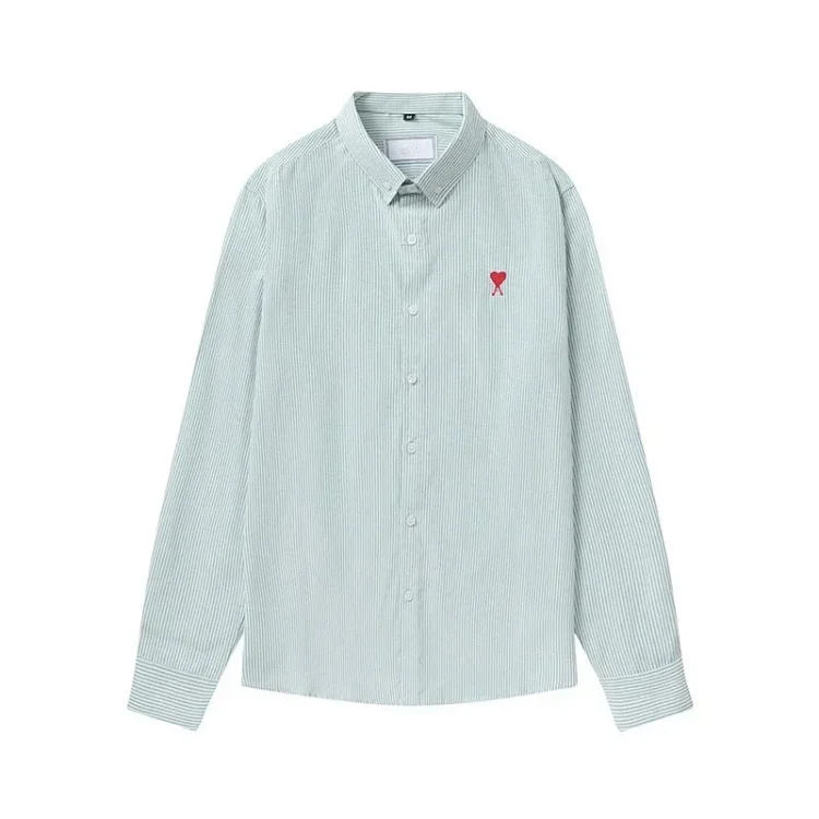 Love embroidered cotton shirt for men and women(pic11) Love embroidered cotton shirt for men and women