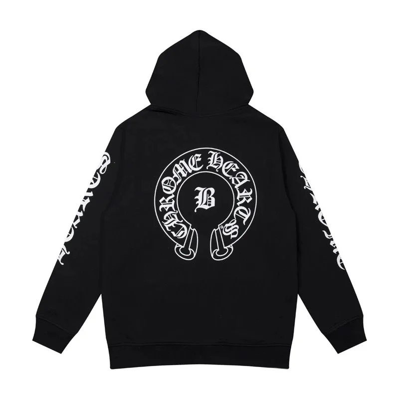 CH cross hooded sweatshirt is versatile and fashionable
