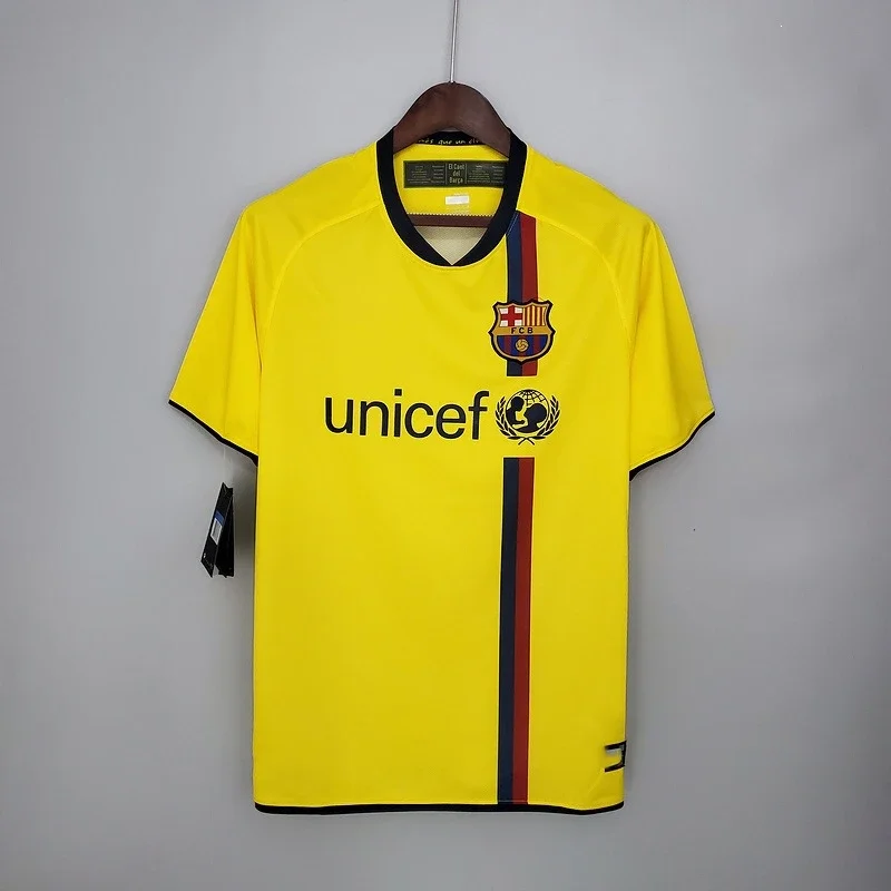 Retro short-sleeved football jerseys Real Madrid, Barcelona, ​​Florence, Arsenal, Manchester City, Inter Milan and River Plate old jerseys
