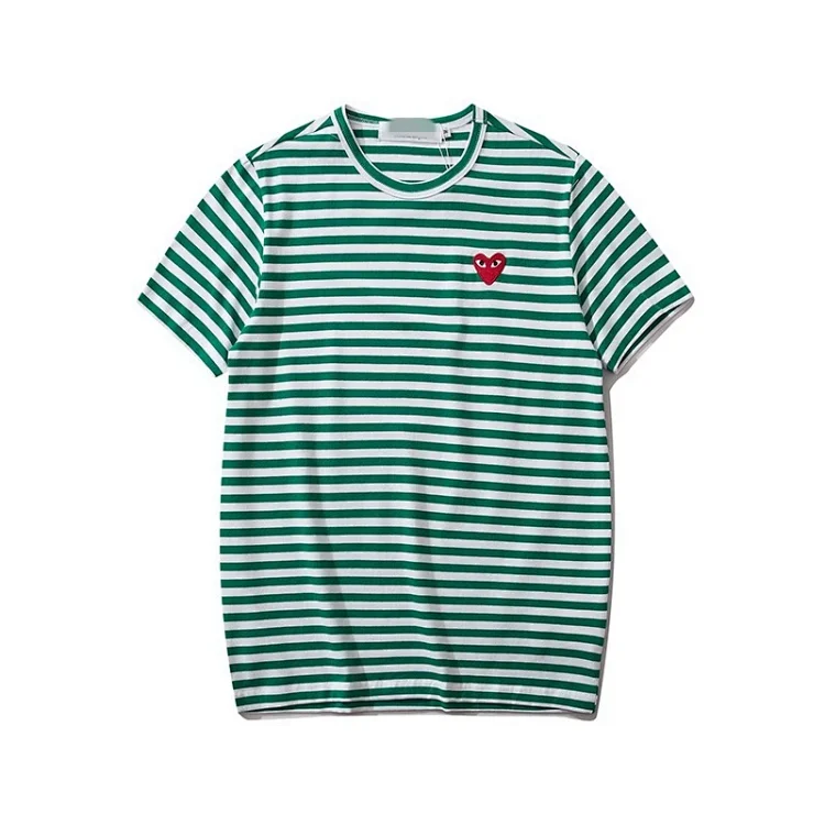 plaLove embroidered short-sleeved pure cotton red heart eyes couple T-shirt(pic17) plaLove embroidered short-sleeved pure cotton red heart eyes couple T-shirt