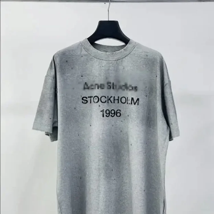 AC washed distressed printed 1996 short-sleeved sweatshirt hoodie(pic13) AC washed distressed printed 1996 short-sleeved sweatshirt hoodie