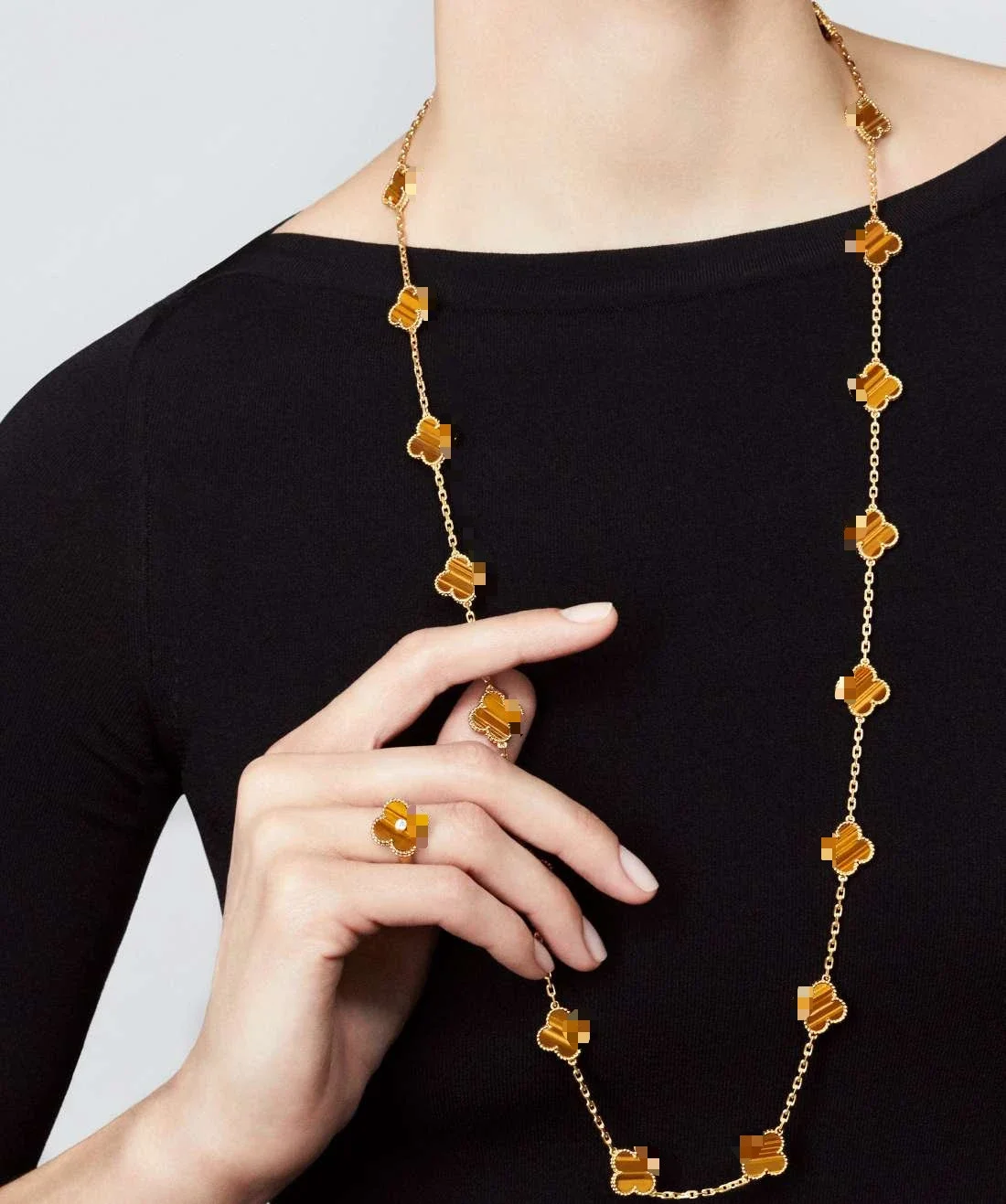 Ten Flowers and Twenty Flowers Necklace Natural Fritillaria