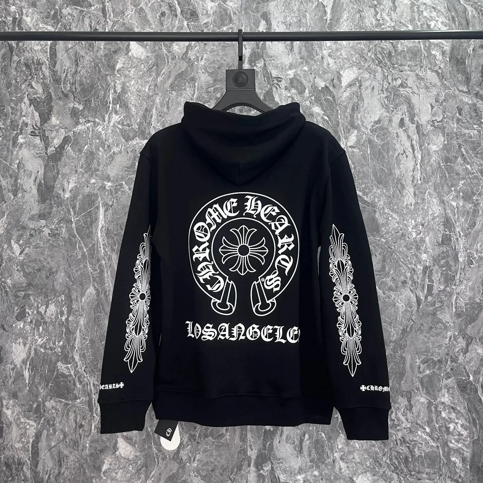 CH cross hooded sweatshirt is versatile and fashionable