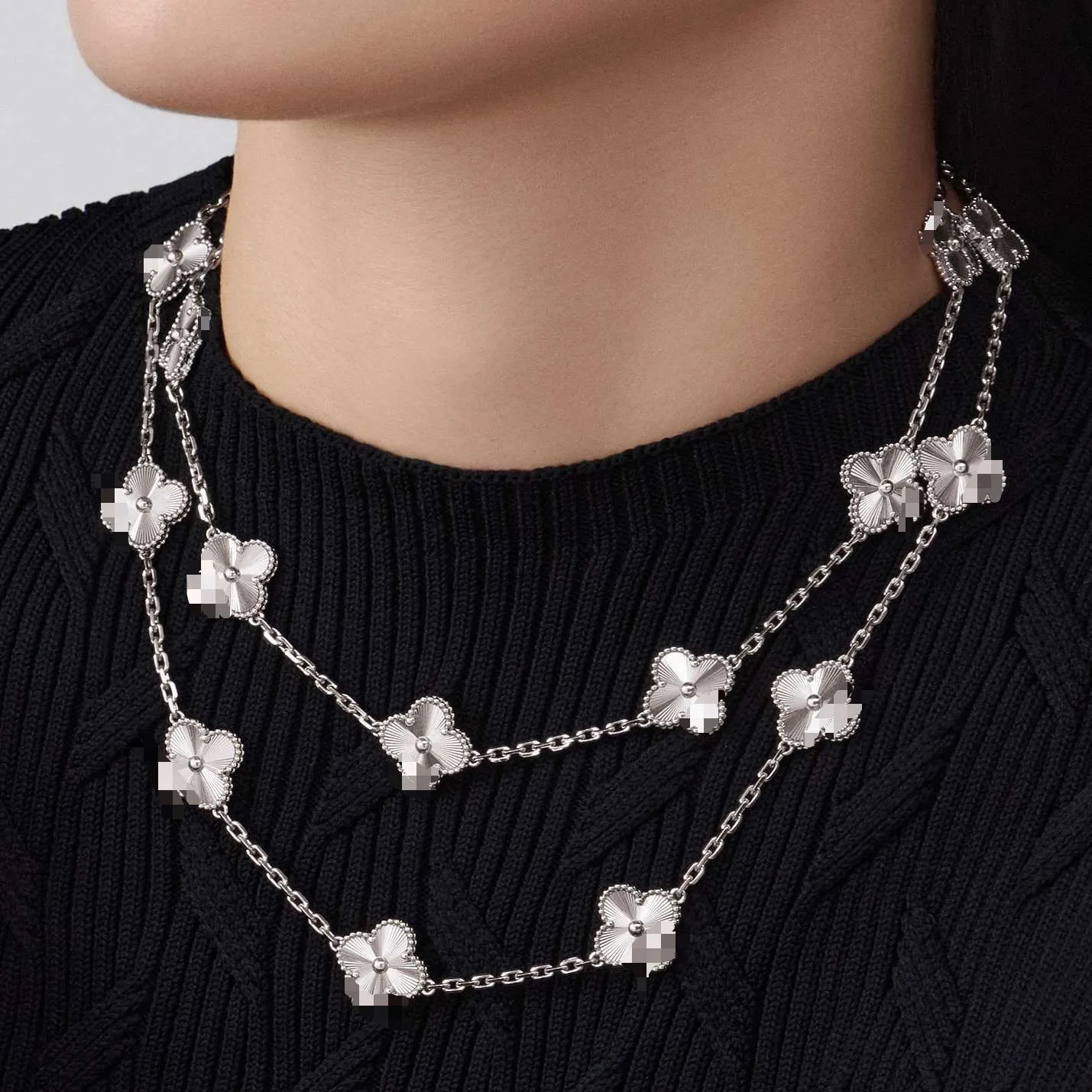 Ten Flowers and Twenty Flowers Necklace Natural Fritillaria
