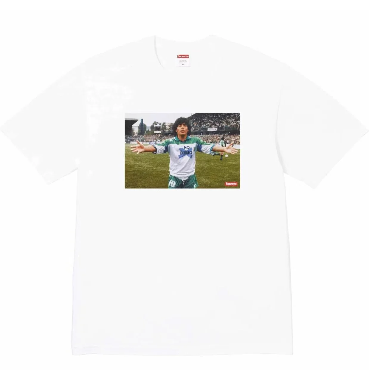 Pure cotton letter short-sleeved tee men's and women's classic printed T-shirts, loose and casual