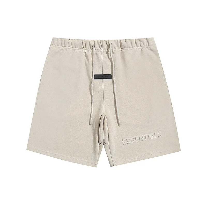 Multi-line shorts ES cotton sports shorts casual five-quarter pants street fashion loose