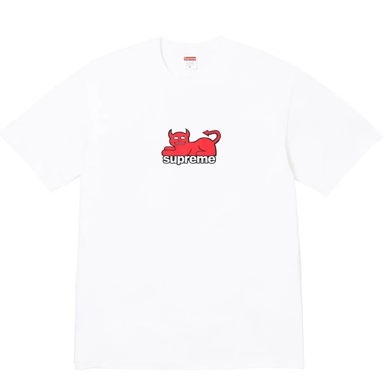 Pure cotton letter short-sleeved tee men's and women's classic printed T-shirts, loose and casual