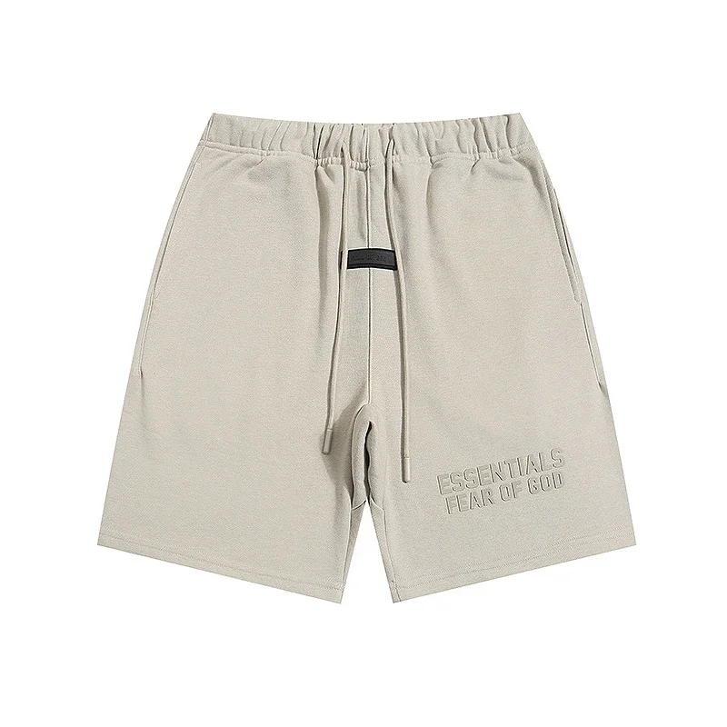 Multi-line shorts ES cotton sports shorts casual five-quarter pants street fashion loose