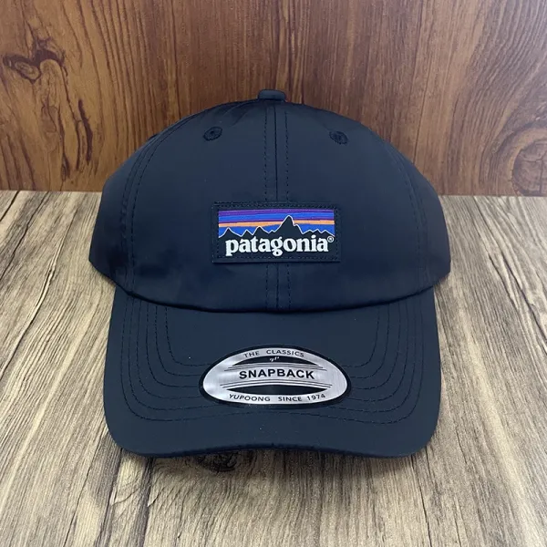 Patagonia P-6 Logo Snapback Beige Baseball Cap - 4
