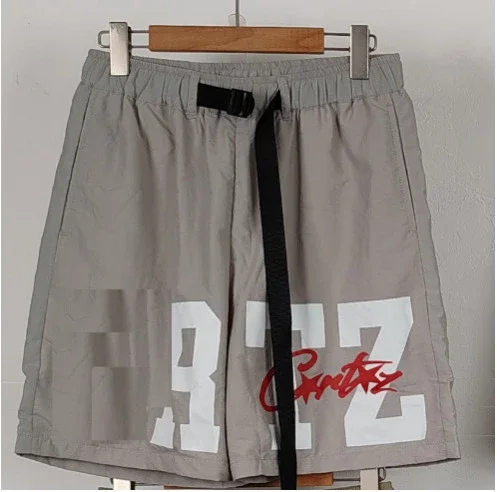 Printed summer new style street loose casual trendy brand hip-hop five-point shorts