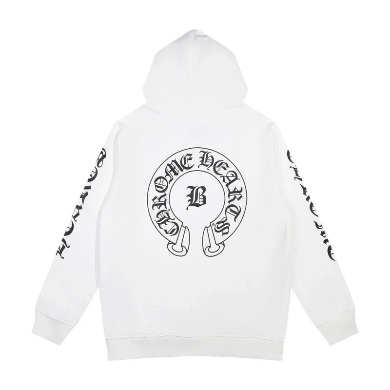 CH cross hooded sweatshirt is versatile and fashionable