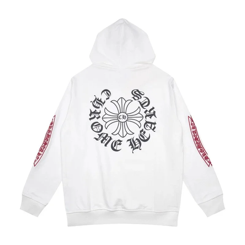 CH cross hooded sweatshirt is versatile and fashionable