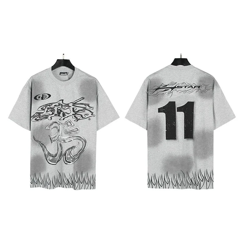 Printed casual loose couple short-sleeved shorts set product image