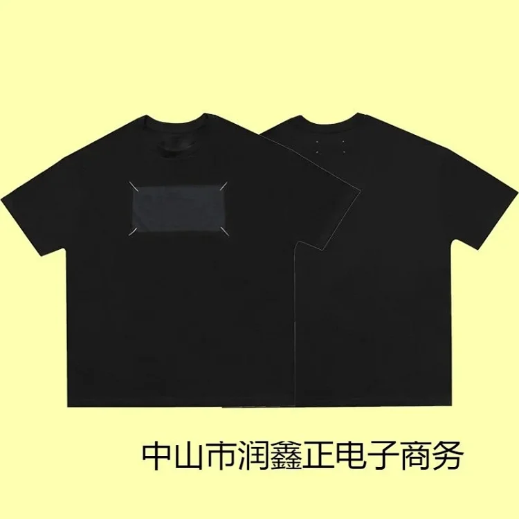 Summer loose letters MM6 embroidered label printing same style for men and women couples(pic37) Summer loose letters MM6 embroidered label printing same style for men and women couples