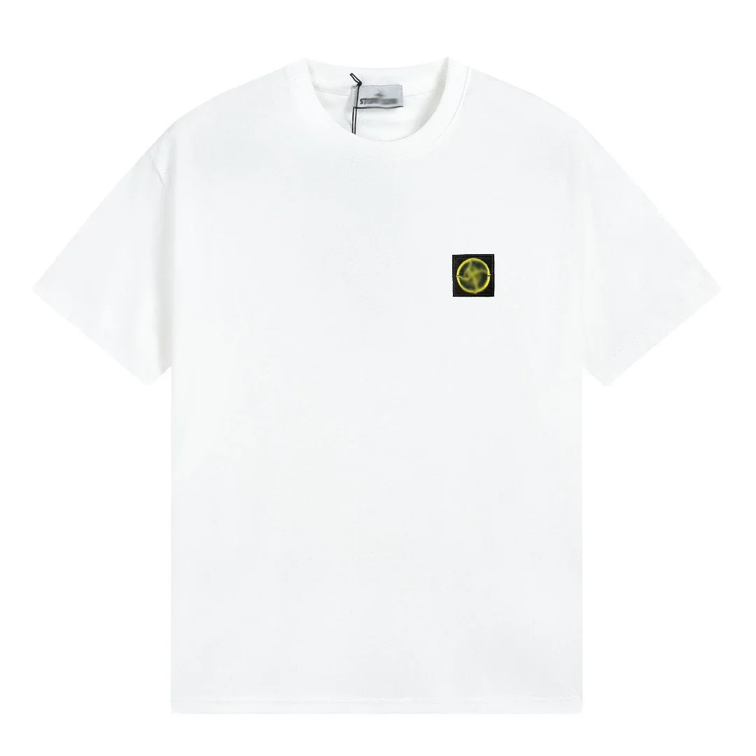 Shitongdao casual short-sleeved T-shirt printed loose round neck same style for men and women