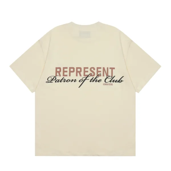 Represent Patron of the Club Beige T-Shirt - 1