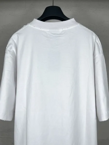 Balenciaga Lenciago Graphic Print Distressed Black T-Shirt - 15