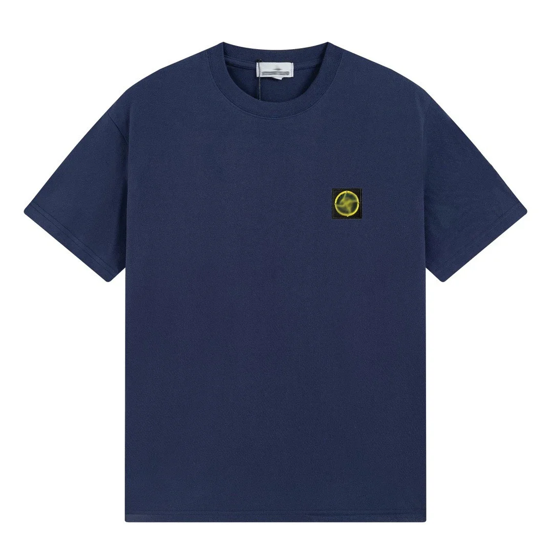 Shitongdao casual short-sleeved T-shirt printed loose round neck same style for men and women