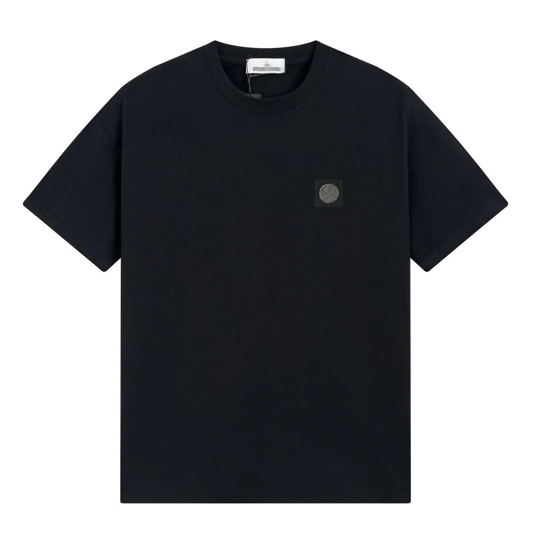 Shitongdao casual short-sleeved T-shirt printed loose round neck same style for men and women