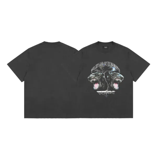 Pure Breed x Replicant Cerberus Graphic T-Shirt Black - 1