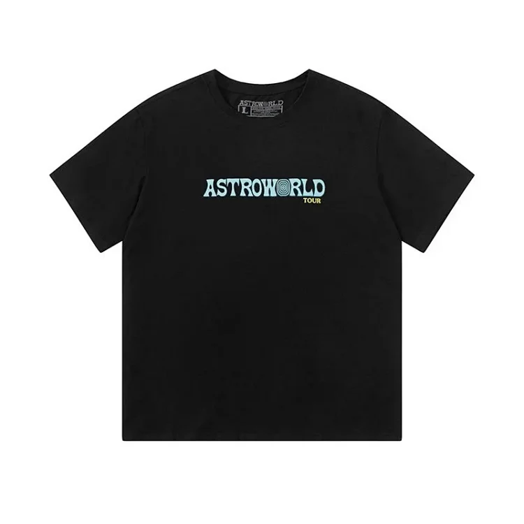 New heavyweight Travis Scott Cactus Jack portrait printed short-sleeved T-shirt tee for men and women(pic6) New heavyweight Travis Scott Cactus Jack portrait printed short-sleeved T-shirt tee for men and women