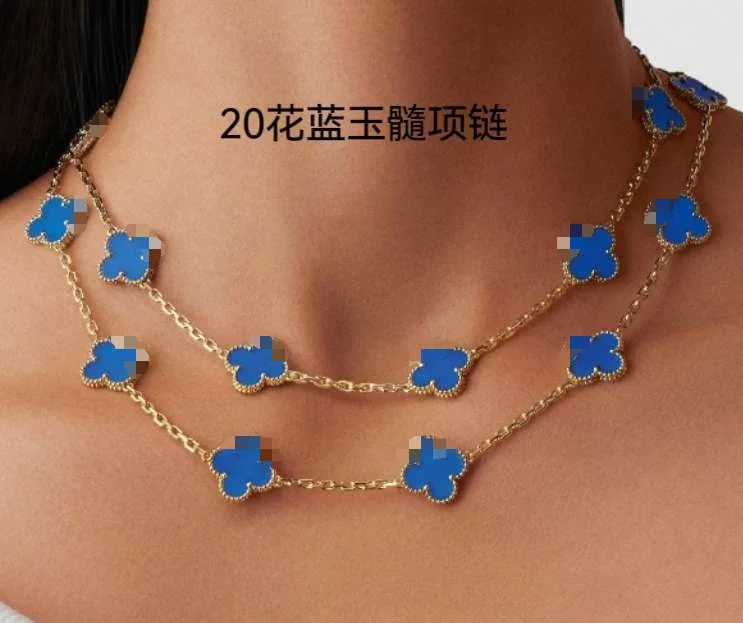 Ten Flowers and Twenty Flowers Necklace Natural Fritillaria