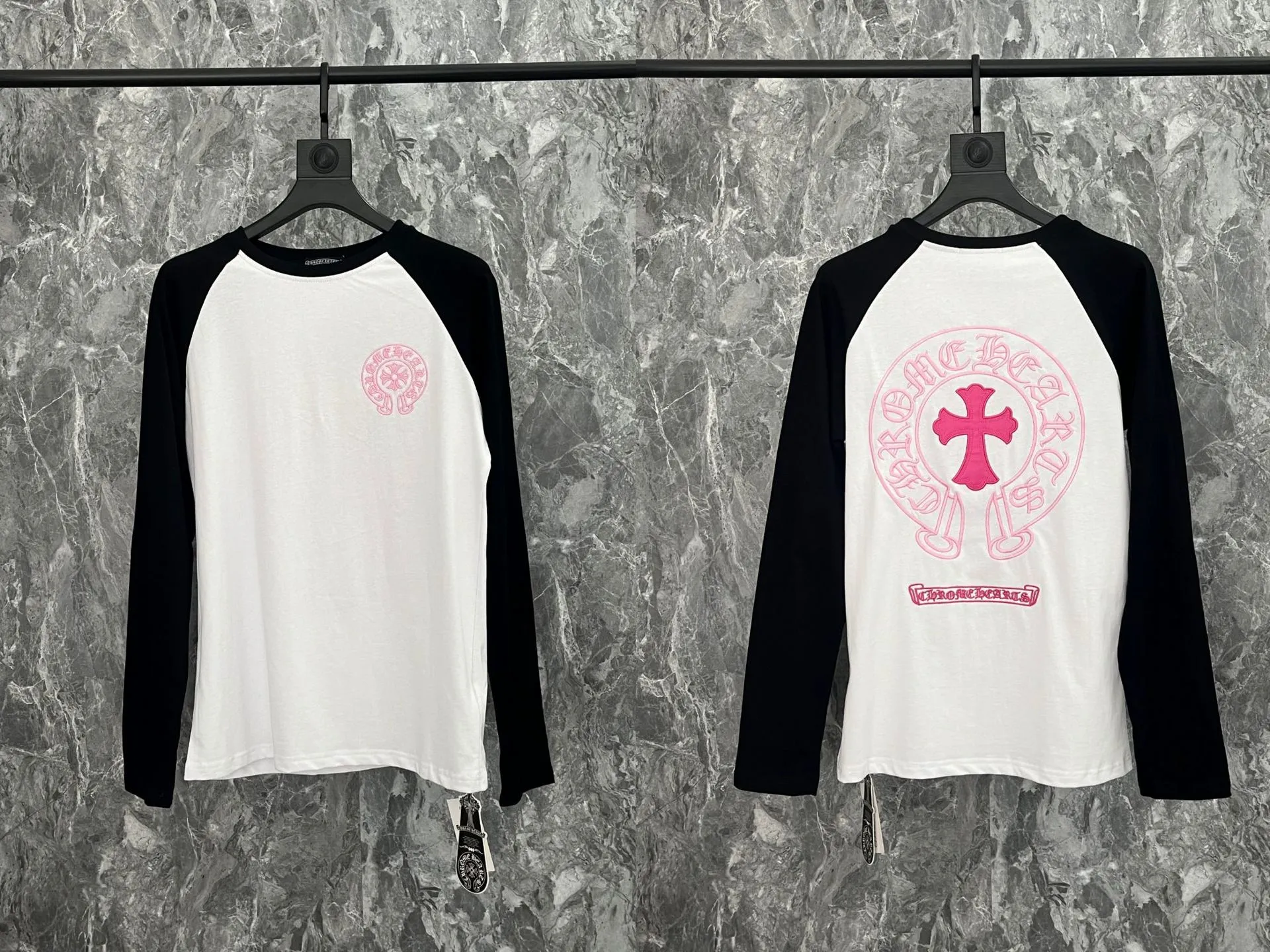 Horseshoe Sanskrit printed long sleeve collection for men and women